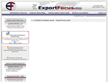 Tablet Screenshot of fashion.exportfocus.com